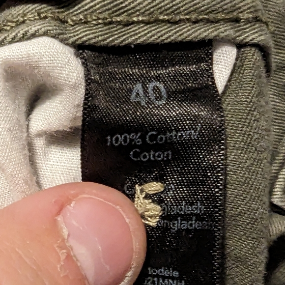 Army Green Shorts - Picture 2 of 2